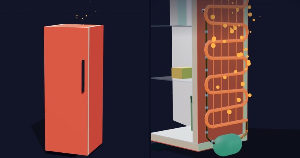 How a Refrigerator Keeps Food Cold